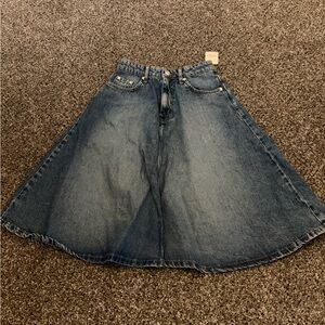 Womens new free people skirt size 25